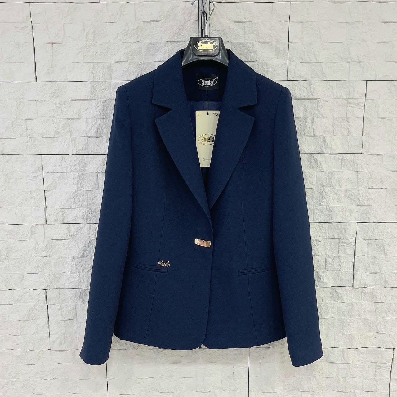 Mustard collar blazer SL