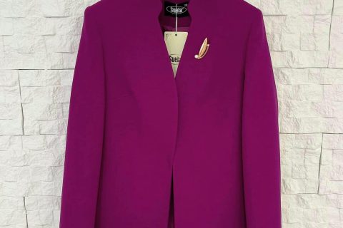 SL-Chinese Collar Purple